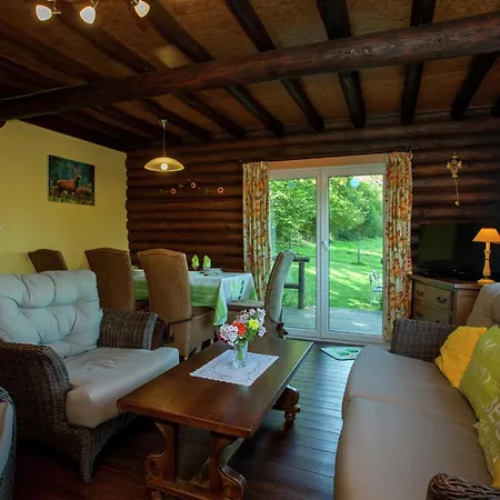 Chalet Open Wooden Chalet Built Against A Hill Francorchamps