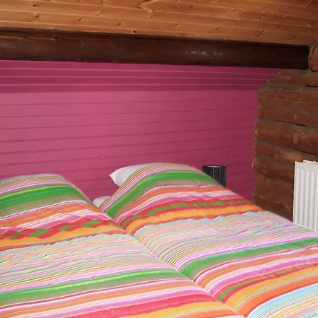 Open Wooden Chalet Built Against A Hill Chalet *